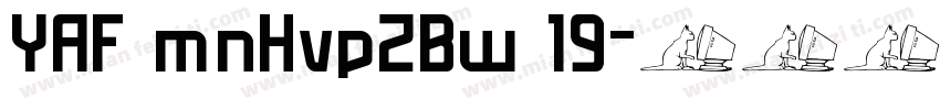 YAF mnHvpZBw 19字体转换